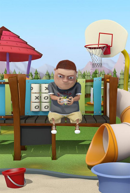 Playground Bully iPhone Game Concept Art